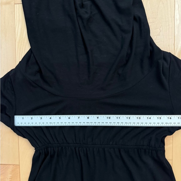 Amanda Uprichard Stretch Jersey Tunic in Black - Picture 9 of 9